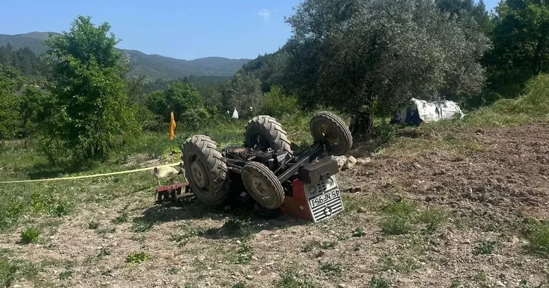 Tarlasını sürerken traktörün altında kalarak hayatını kaybetti