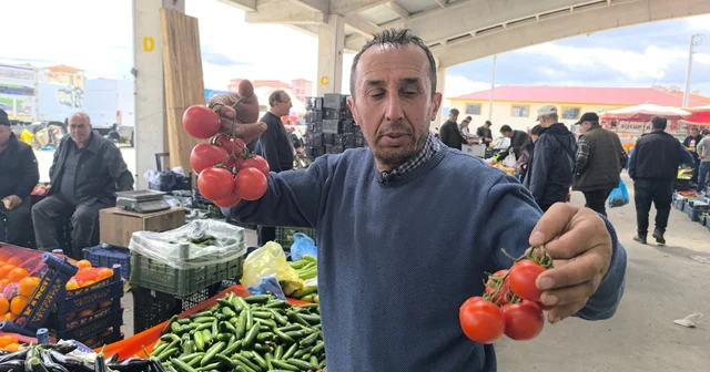 Domates fiyatlarının yüksek olmasının sebebi soğuk hava Afyonkarahisar Haberleri