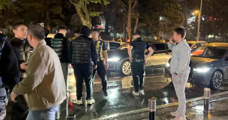 Galatasaray Şampiyon, Kutlamalarda Gerginlik