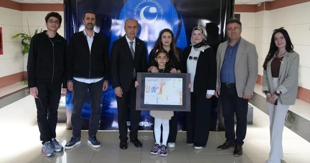 Minik ressamdan büyük başarı Adıyaman Haberleri