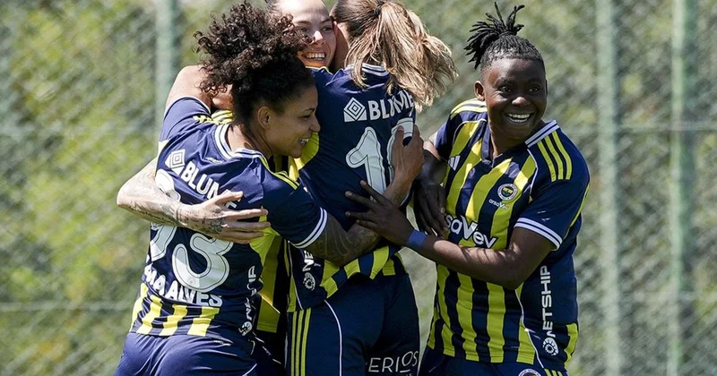 Kadınlar Süper Lig şampiyonu Fenerbahçe arsaVev!