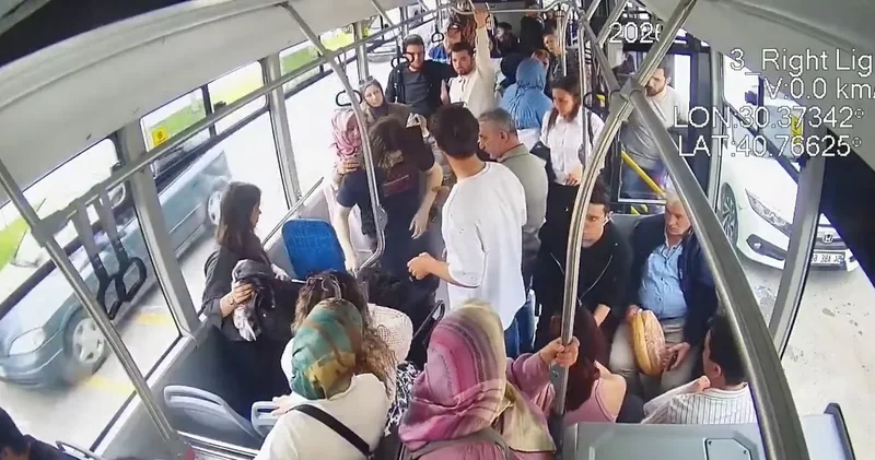 Otobüste rahatsızlanan yolcuya hızlı müdahale