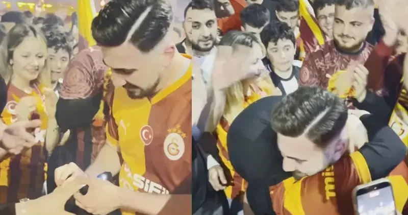 Şampiyonluk kutlamasında sürpriz evlilik teklifi