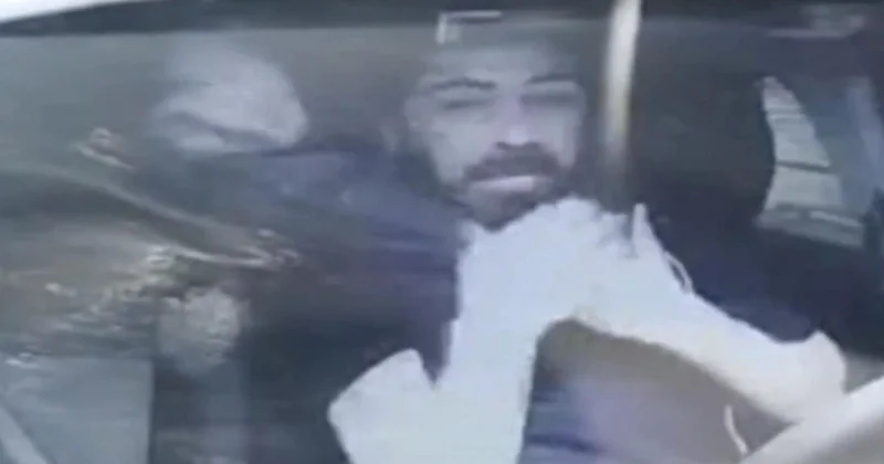 Taksici, yolcusunun saldırısına uğradı