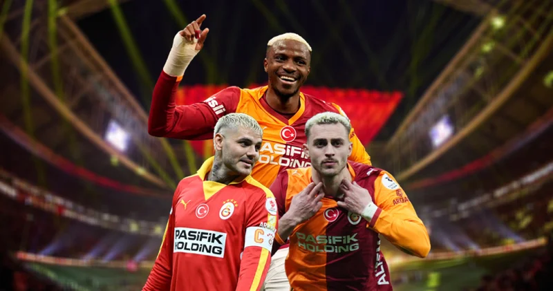 Osimhen, Icardi ve Barış Alper Yılmaz Galatasaray a şampiyonluğu getirdi!
