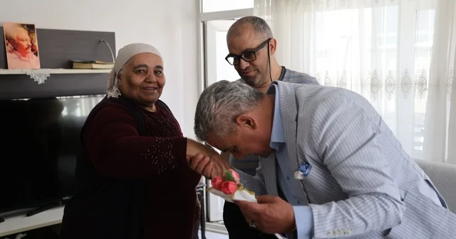 Otizmli ve engelli bireylerin annelerine Anneler Günü ziyareti Kırşehir Haberleri