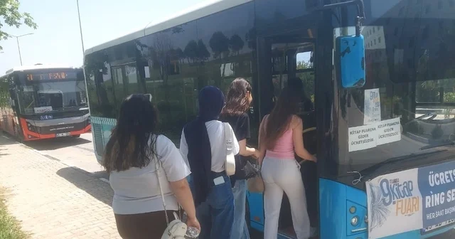 Manisa Kitap Fuarı na Büyükşehir den ücretsiz ulaşım desteği Manisa Haberleri