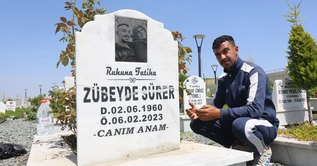 Deprem mezarlığında buruk anneler günü Mezar ziyareti yapan Hasan Sürer: Herkes hayattayken anne ve babasının değerini bilsin Hatay Haberleri