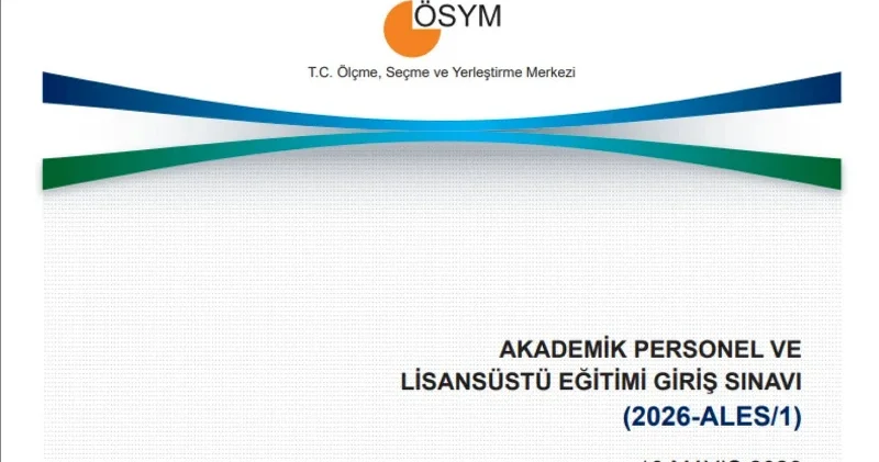 ALES/1 sonrası gözler ÖSYM’de: Sonuçlar ne zaman açıklanacak? Tarih netleşti Son Dakika Haberleri