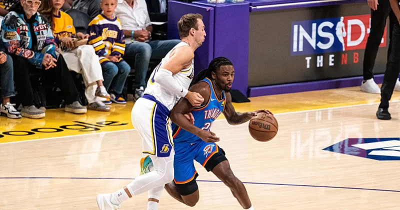NBA play off larında Thunder, Lakers karşısında durumu 3 0 yaptı