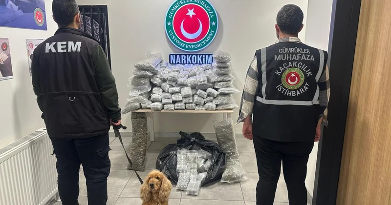 Gümrükler Muhafaza ekipleri son bir haftada 659 kilogram uyuşturucu ele geçirdi