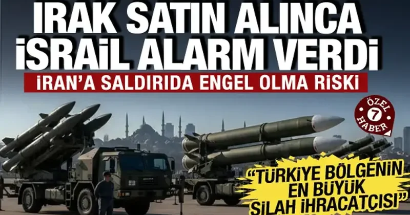İsrail den yeni Irak planı! Türkiye ile füze anlaşması sonrası masada