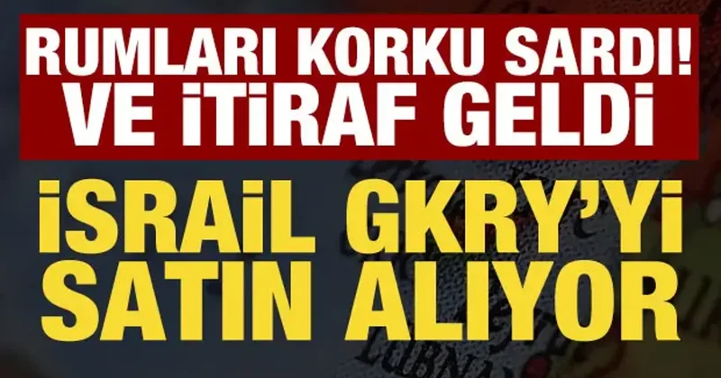 Rum milletvekili Panayotu dan İsrail, GKRY yi satın alıyor uyarısı