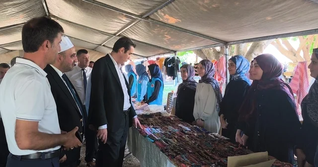 Bozyazı da Kur an Kursu öğrencileri için hayır çarşısı açıldı Mersin Haberleri