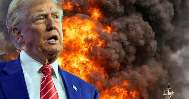 Trump: İran ı bugün çok sert bir şekilde vuracağız.