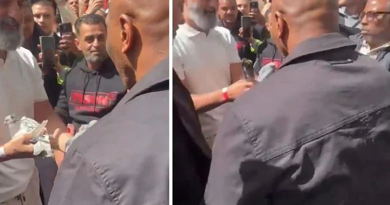 Türk hayrandan Tyson a unutamayacağı hediye