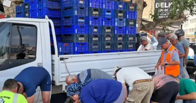 5 liradan satmak istemeyince 4 tonu bedavaya dağıttı Sözcü Gazetesi