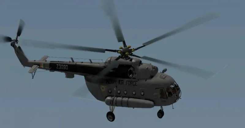Pakistan da askeri helikopter düştü! Tüm mürettebat hayatını kaybetti