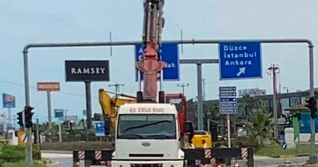 Trafik akışı değişti Düzce Haberleri