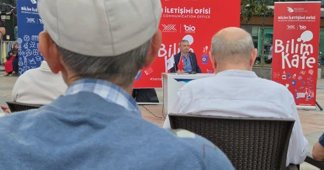 Üroloji Doktoru, cami önünde prostat hastalıklarını anlattı Düzce Haberleri
