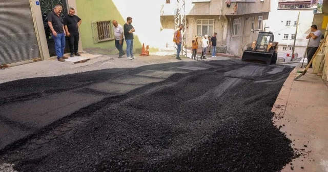 İlkadım Belediyesi yol yapım, bakım ve onarım çalışmalarını sürdürüyor Samsun Haberleri