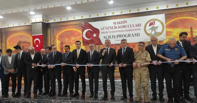 Mardin Güvenlik Korucuları Birlik ve Dayanışma Federasyonu kuruldu Mardin Haberleri