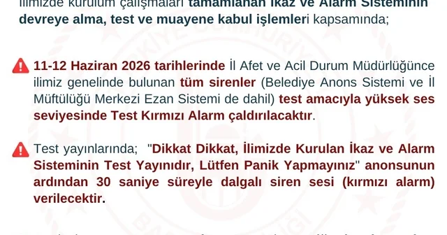 Bartın da afetler için ikaz ve alarm sistemi kuruldu Bartın Haberleri