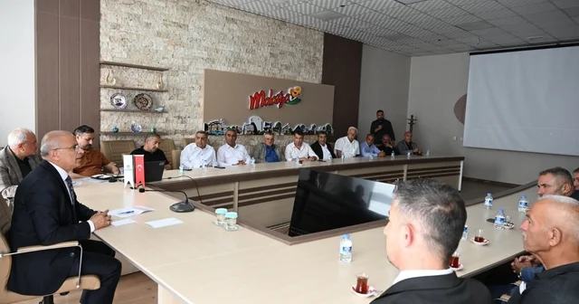 Başkan Er, muhtarların taleplerini dinledi Malatya Haberleri