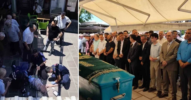 Aynı okulda görev yaptılar: Kalp krizinden ölen arkadaşının cenazesinde kalp krizi geçirdi Manisa Haberleri