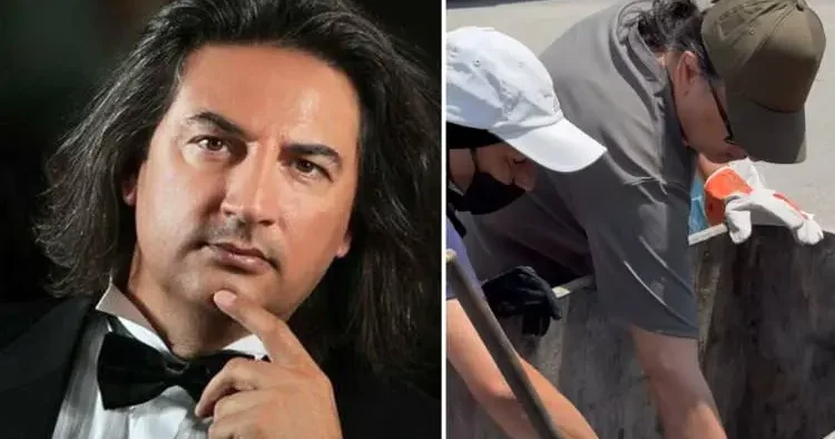 Bir gün boyunca sokak sokak gezdi: Şarkıcı Çelik çöpten kağıt atık topladı!