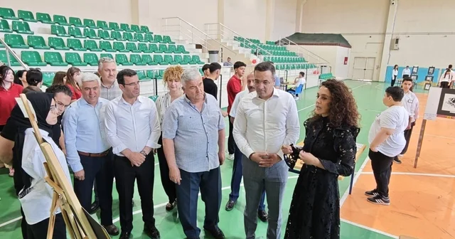 Sarıgöl de genç yeteneklerden sanat şöleni Manisa Haberleri