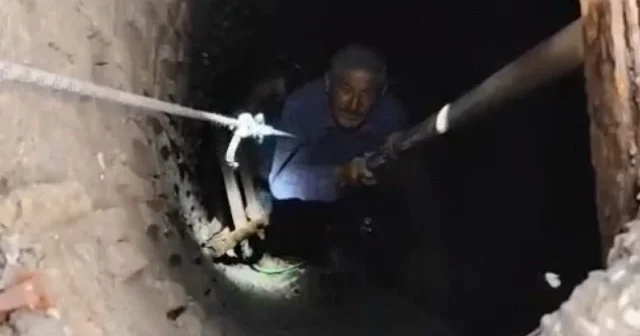 Batman’da su kuyusuna düşen vatandaş kurtarıldı VİDEO İZLE