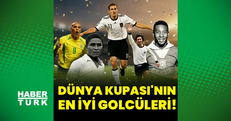 Dünya kupalarının 11 en iyi golcüsü !