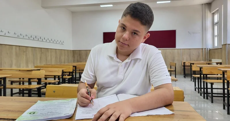 Ağabeyi gibi LGS den o da tam puan aldı