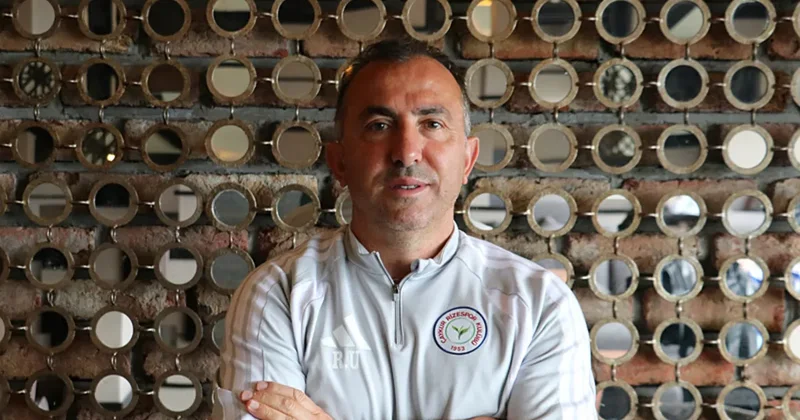 Recep Uçar ın hedefi Çaykur Rizespor u geçen sezonun üzerine taşımak!