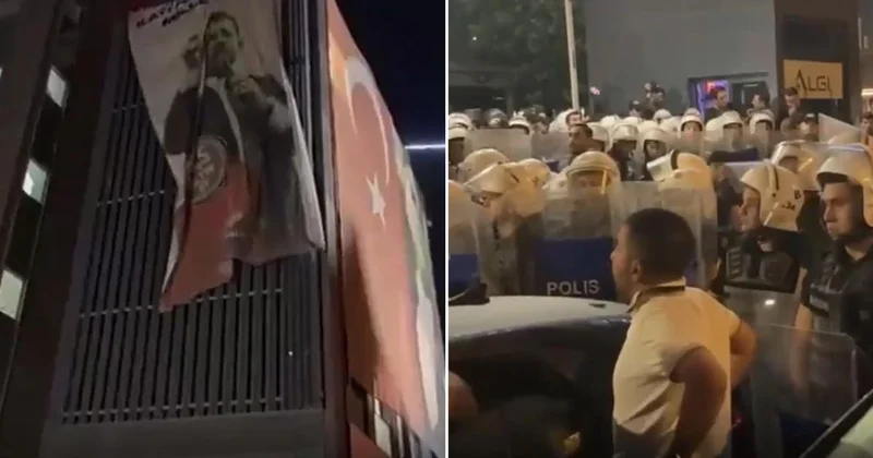 CHP de İmamoğlu Posteri Gerginliği