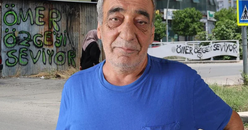 Adana da Ömer Özge yazıları tepkilere neden oldu