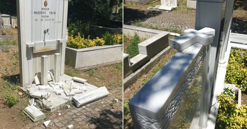 Mezar tahripçisine tutuklama talebi
