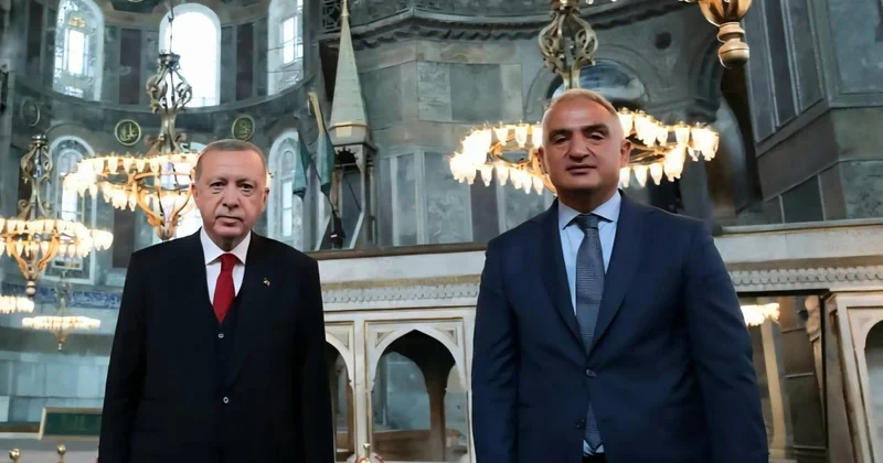 Bakan Ersoy dan Ayasofya nın yeniden ibadete açılmasının 6. yılına ilişkin paylaşım