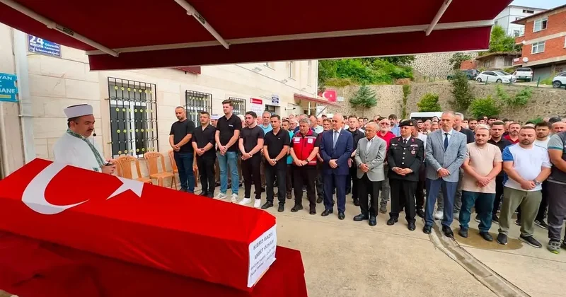 Kıbrıs gazisi Ahmet Özkan, Ordu da son yolculuğuna uğurlandı