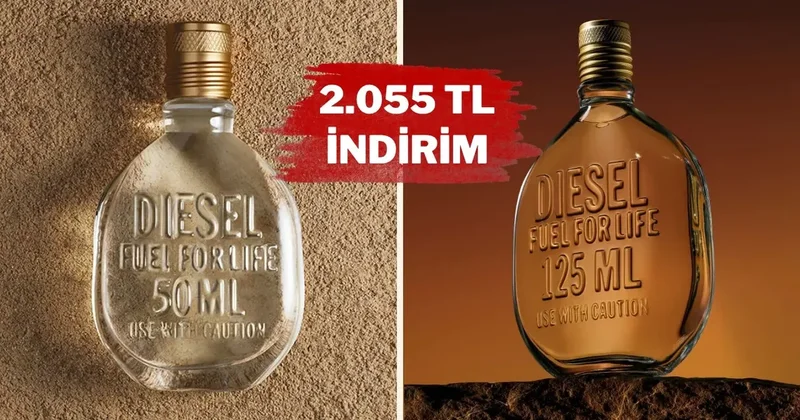 Tarzınızı tamamlayacak Diesel Fuel for Life parfüm indirimde