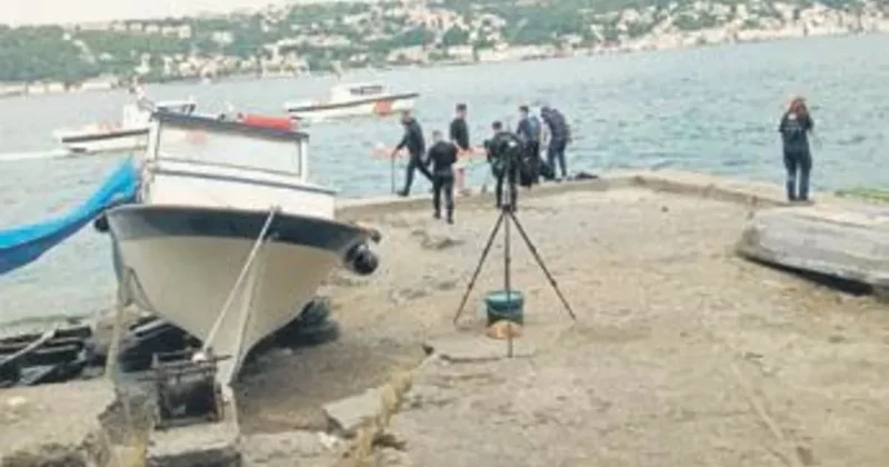 Midye ararken ceset buldular
