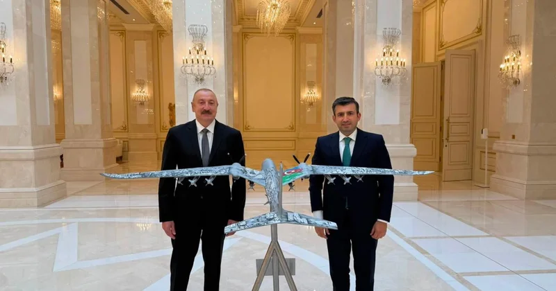 Aliyev, Baykar Yönetim Kurulu Başkanı Bayraktar ı kabul etti