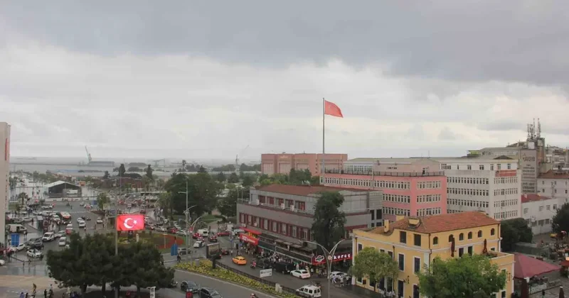 Samsun’u serinleten yağmur