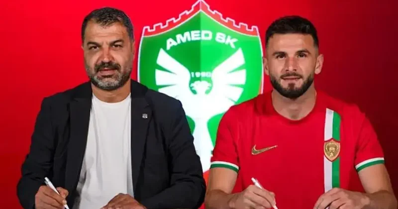 Çifte imza; Lumbardh Dellova ve Furkan Soyalp, Amed SK da Fanatik Gazetesi Futbol Haberleri Spor