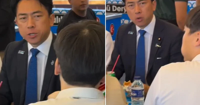 Japon Bakan dan zirve sonrası İstanbul da balık ekmek keyfi