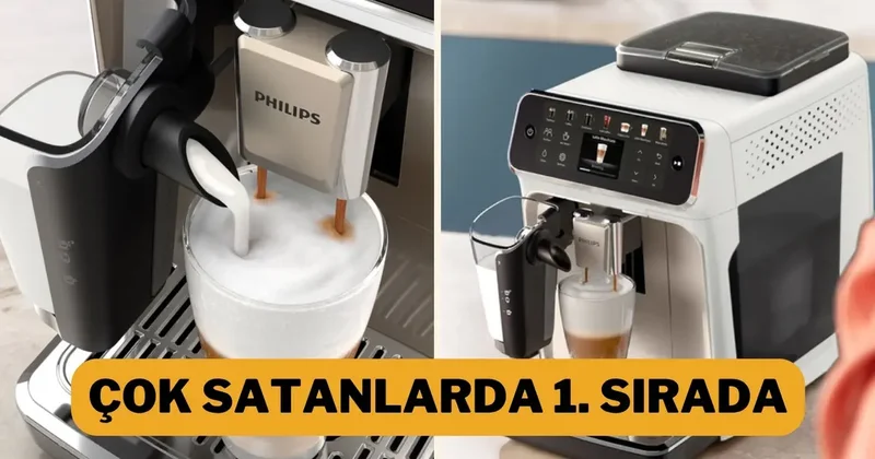 Evinizdeki barista: Philips LatteGo kahve makinesi indirimini kaçırmayın