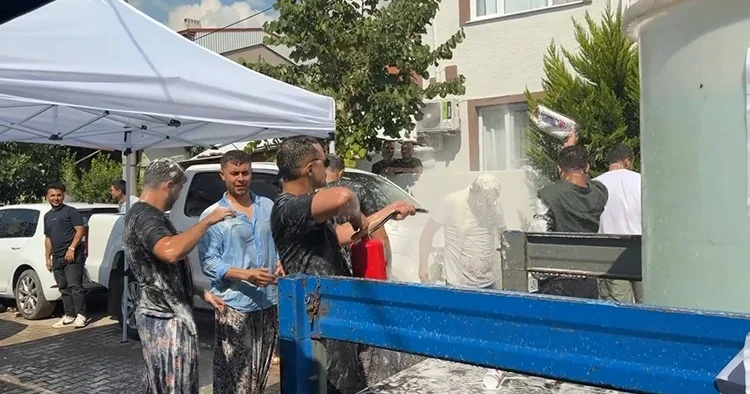 Bursa da gelin almada damadı su dolu tanka soktular: Size tavsiyem İznik ten kız almayın