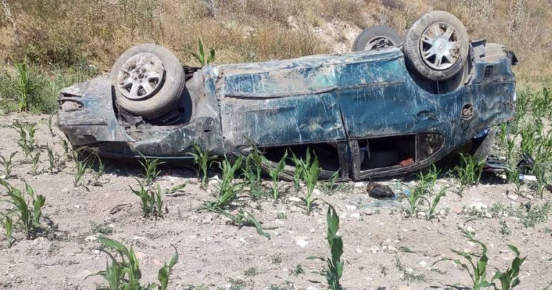 Son dakika Kayseri haberleri: Devrilen otomobilde 2 can kaybı! Son dakika haberleri