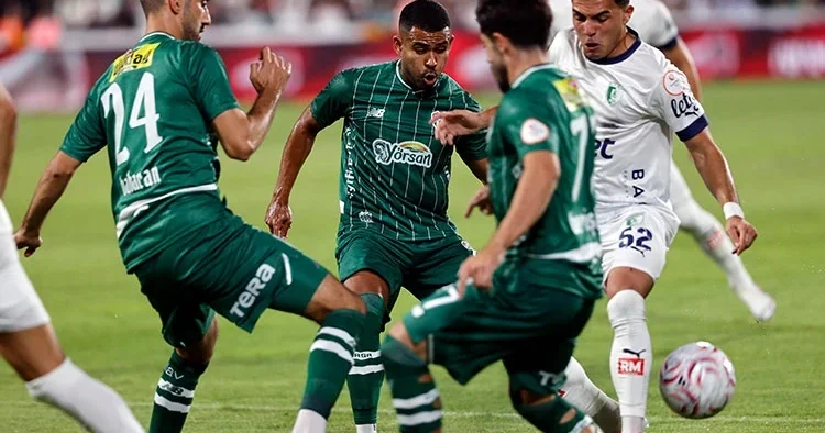 Bodrum FK 0 2 Bursaspor maç sonucu (TFF 1. Lig)